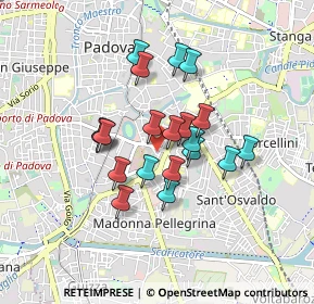 Mappa Via Giuseppe Ferrari, 35123 Padova PD, Italia (0.6585)
