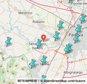 Mappa 35030 Selvazzano Dentro PD, Italia (5.728)