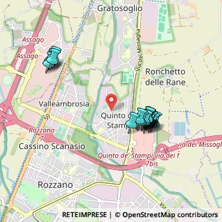 Mappa Via P. Franchi Maggi, 20089 Rozzano MI, Italia (0.9075)