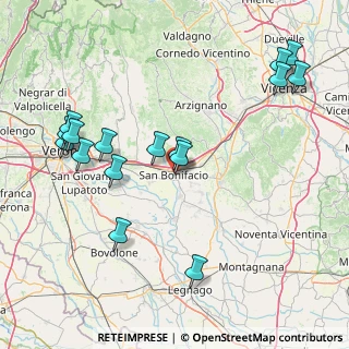 Mappa Vicolo Vittorio Veneto, 37032 San Bonifacio VR, Italia (18.25313)