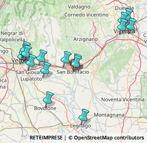 Mappa 37032 San Bonifacio VR, Italia (18.25313)