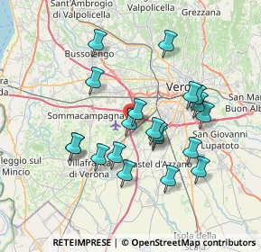 Mappa Via Paolo Bembo, 37062 Dossobuono VR, Italia (6.593)