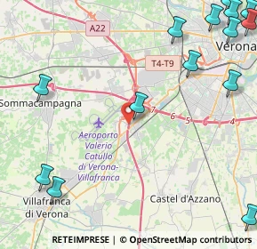 Mappa Via Paolo Bembo, 37062 Dossobuono VR, Italia (7.1775)