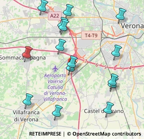 Mappa Via Paolo Bembo, 37062 Dossobuono VR, Italia (4.578)