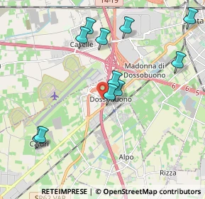 Mappa Via Paolo Bembo, 37062 Dossobuono VR, Italia (2.09273)