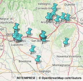 Mappa Via Verga Giovanni, 37047 San Bonifacio VR, Italia (15.576)