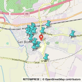 Mappa Via Verga Giovanni, 37047 San Bonifacio VR, Italia (0.72714)