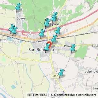 Mappa Via Verga Giovanni, 37047 San Bonifacio VR, Italia (2.12923)