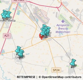 Mappa Via Adige, 25016 Ghedi BS, Italia (6.2145)