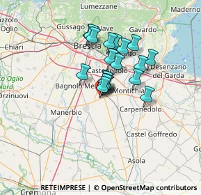 Mappa Via Adige, 25016 Ghedi BS, Italia (9.283)