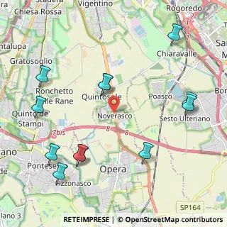 Mappa Via Paolo Borsellino, 20090 Opera MI, Italia (2.50333)