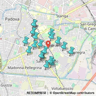 Mappa Via Giovanni Lazara, 35127 Padova PD, Italia (0.754)