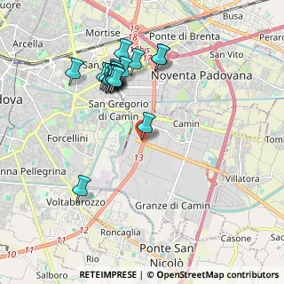 Mappa Corso Brasile, 35127 Padova PD, Italia (1.90737)