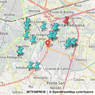 Mappa Corso Brasile, 35127 Padova PD, Italia (1.948)
