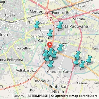 Mappa Corso Brasile, 35127 Padova PD, Italia (1.73429)