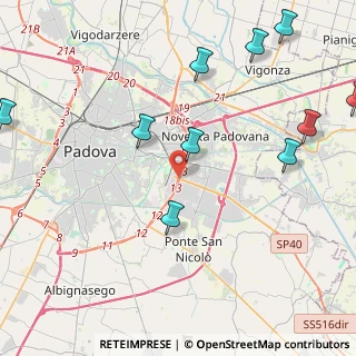 Mappa Corso Brasile, 35127 Padova PD, Italia (5.76)