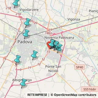 Mappa Corso Brasile, 35127 Padova PD, Italia (3.51)