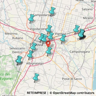 Mappa Corso Brasile, 35127 Padova PD, Italia (8.8535)