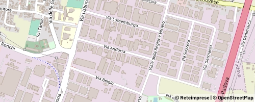 Mappa Padova