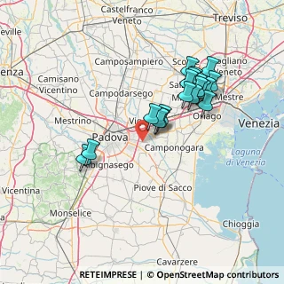 Mappa Via Vigonovese, 35020 Saonara PD, Italia (13.42632)