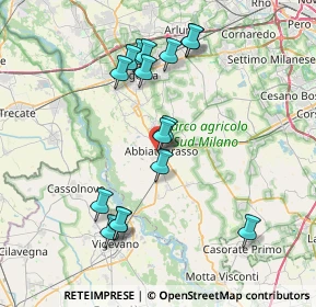 Mappa Via Edmondo de Amicis, 20081 Abbiategrasso MI, Italia (7.53188)