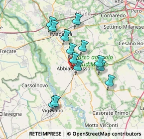 Mappa Via Edmondo de Amicis, 20081 Abbiategrasso MI, Italia (6.15462)