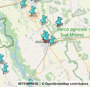 Mappa Via Edmondo de Amicis, 20081 Abbiategrasso MI, Italia (6.1605)