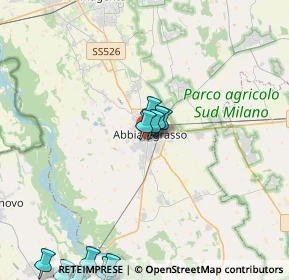 Mappa Via Edmondo de Amicis, 20081 Abbiategrasso MI, Italia (6.8475)