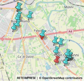 Mappa Via Monte Amiata - C. Comm. Verona Uno, 37057 San Giovanni Lupatoto VR, Italia (2.53706)