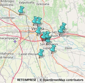 Mappa Via Monte Amiata - C. Comm. Verona Uno, 37057 San Giovanni Lupatoto VR, Italia (5.17545)