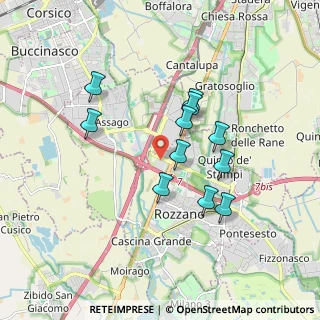 Mappa Via Gran S. Bernardo, 20089 Rozzano MI, Italia (1.53545)