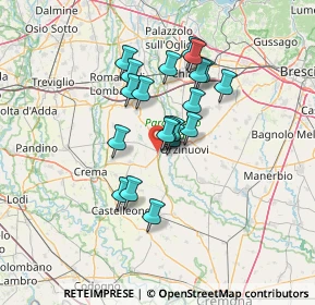 Mappa Via Cavagne, 26029 Soncino CR, Italia (10.5605)