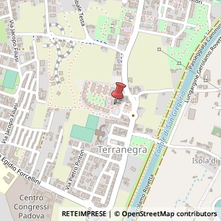 Mappa Via Monsignor Fortin, 40, 35128 Padova, Padova (Veneto)