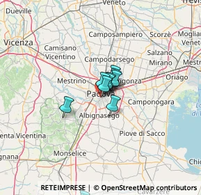 Mappa Via Quattro Novembre, 35123 Padova PD, Italia (16.93167)