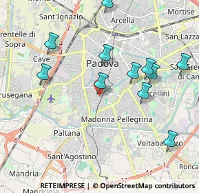 Mappa Via Quattro Novembre, 35123 Padova PD, Italia (2.07727)