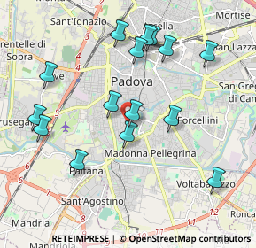 Mappa Via Quattro Novembre, 35123 Padova PD, Italia (2.03133)