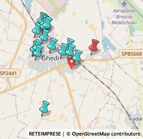 Mappa Strada Calvisano, 25016 Ghedi BS, Italia (1.96474)