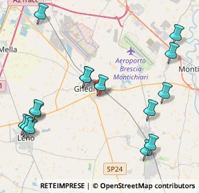 Mappa Strada Calvisano, 25016 Ghedi BS, Italia (5.038)