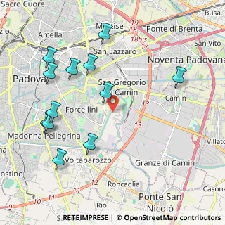 Mappa Via 20 Aprile, 35127 Padova PD, Italia (2.33333)