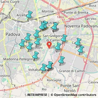 Mappa Via 20 Aprile, 35127 Padova PD, Italia (1.84)