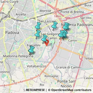 Mappa Via 20 Aprile, 35127 Padova PD, Italia (1.55727)
