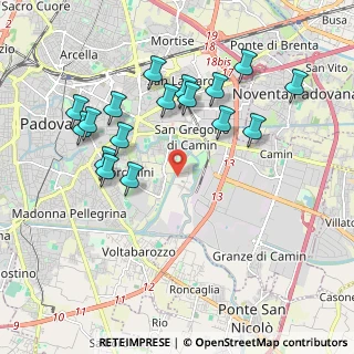 Mappa Via 20 Aprile, 35127 Padova PD, Italia (2.00706)