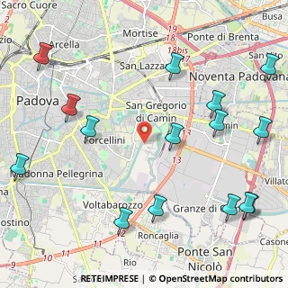 Mappa Via 20 Aprile, 35127 Padova PD, Italia (2.84)