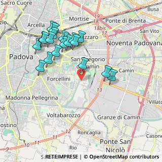 Mappa Via 20 Aprile, 35127 Padova PD, Italia (2.0515)