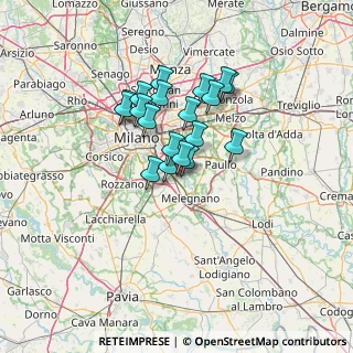Mappa Via Privata Gorizia, 20098 San Giuliano Milanese MI, Italia (10.08211)