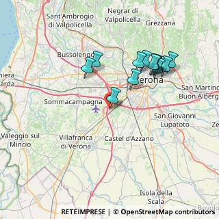 Mappa Via Vertua, 37062 Dossobuono VR, Italia (7.24923)