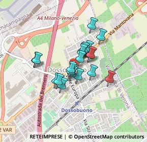 Mappa Via Vertua, 37062 Villafranca di Verona VR, Italia (0.2865)
