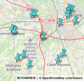 Mappa Piaza Don Angelo Menegazzi, 37062 Dossobuono VR, Italia (5.27765)