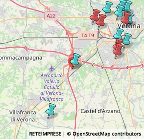 Mappa Piaza Don Angelo Menegazzi, 37062 Dossobuono VR, Italia (5.83286)