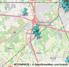 Mappa Via Vertua, 37062 Dossobuono VR, Italia (3.315)